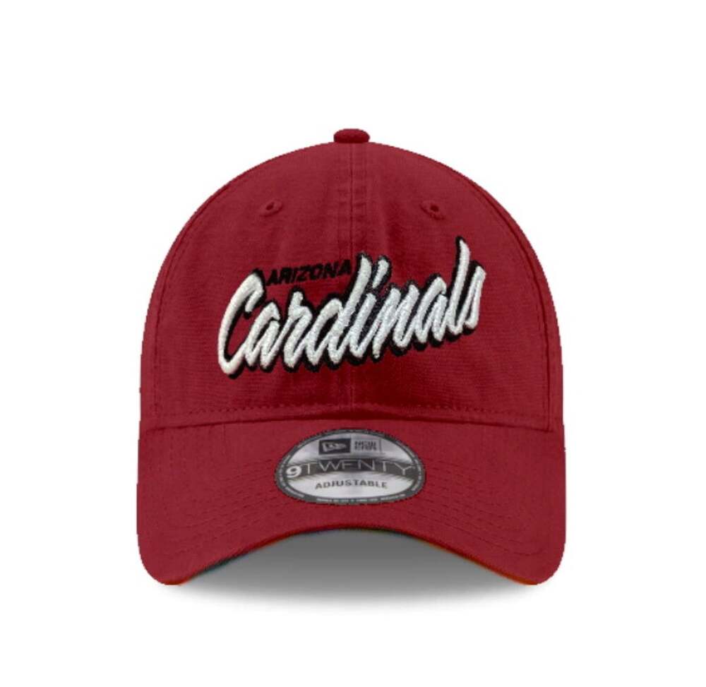 New Era Arizona Cardinals Core Script 9TWENTY Adjustable Hat